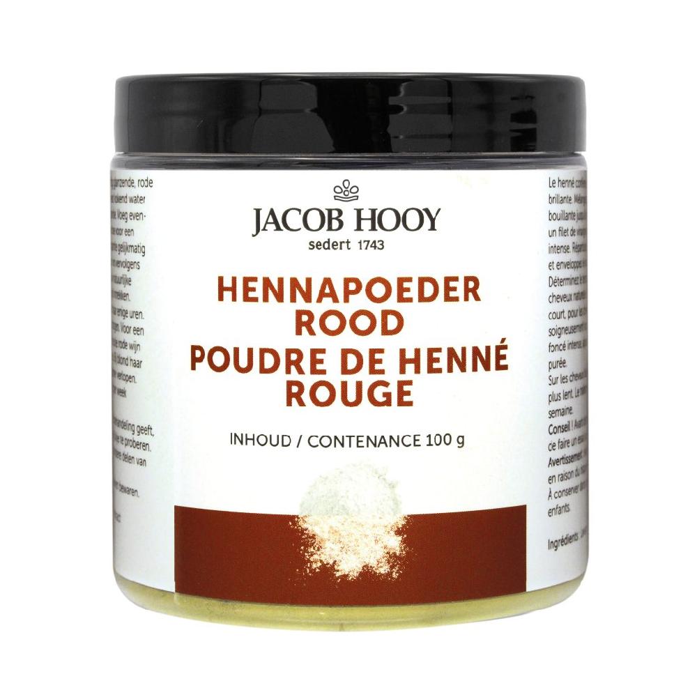 jacob hooy Henna rood pot 100 gram