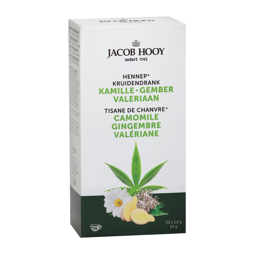 jacob hooy Hennep kamille – gember – valeriaan