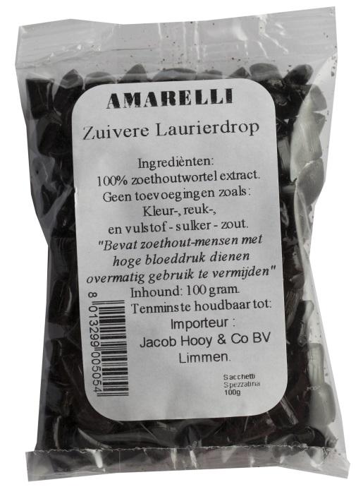 jacob hooy Laurierdrop zakje brokjes