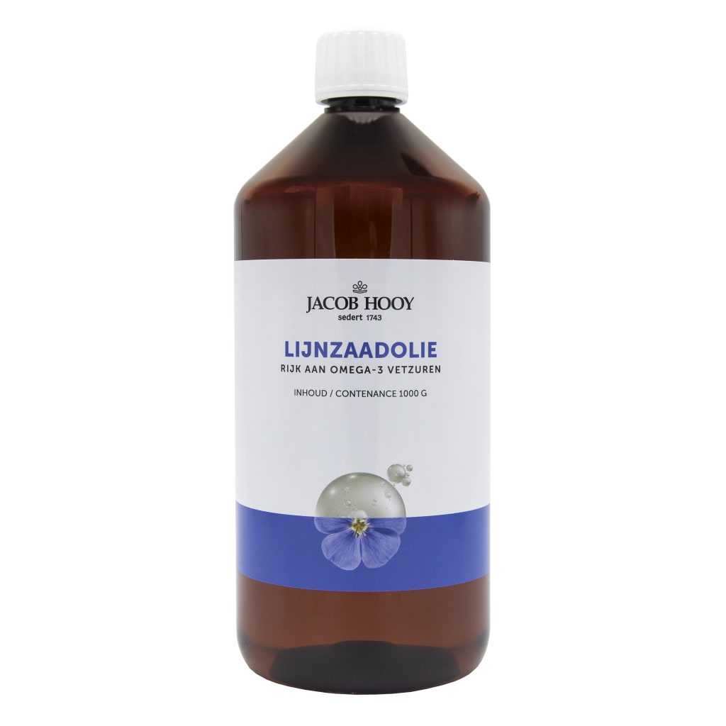 jacob hooy Lijnzaad olie 1000 ml