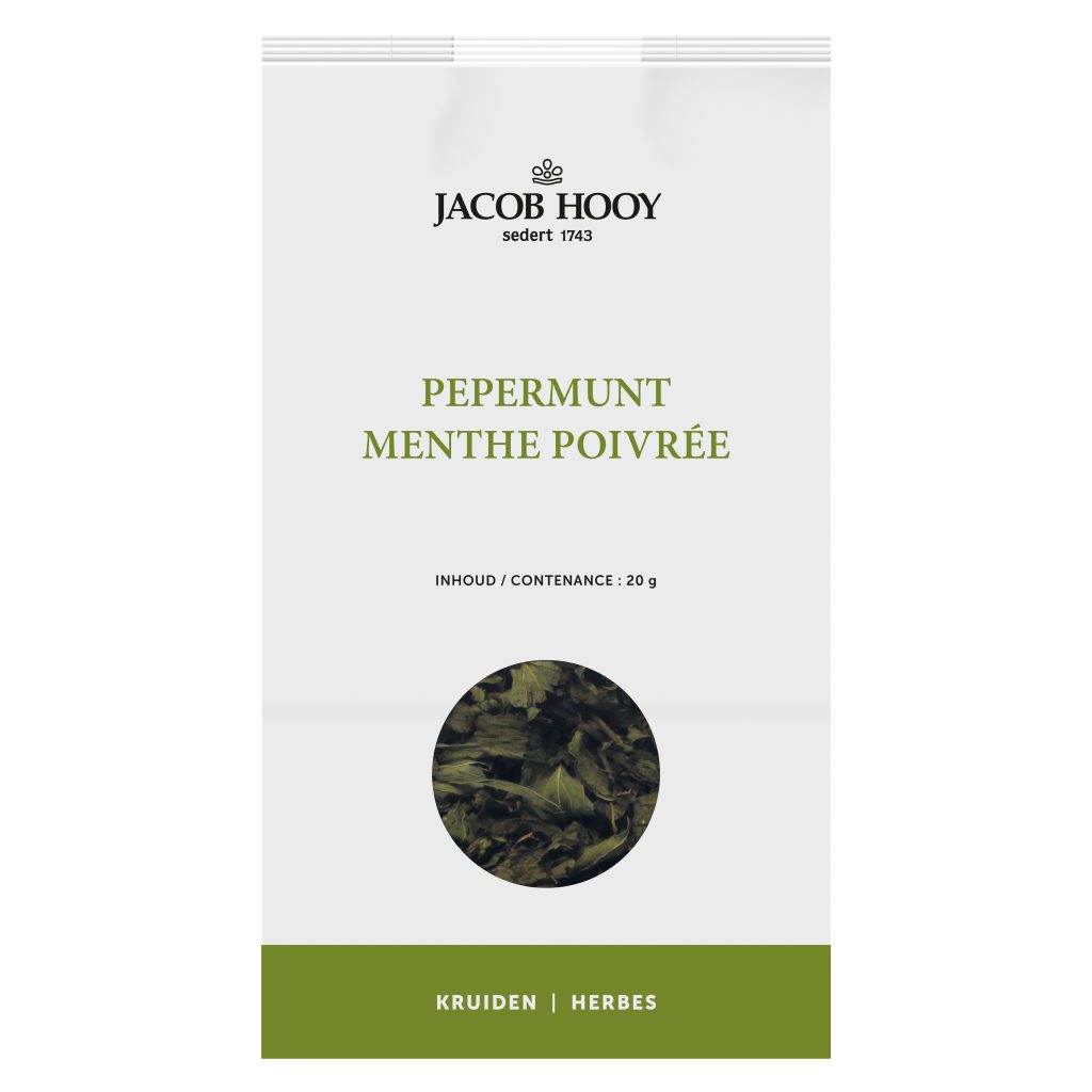 jacob hooy Pepermuntblad heel 20 gram