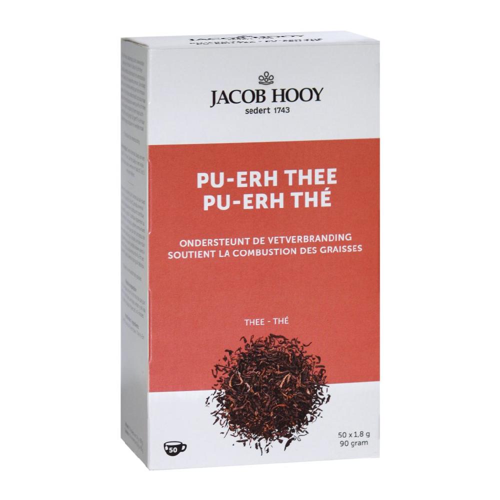 jacob hooy Pu-Erh thee 50 zakjes
