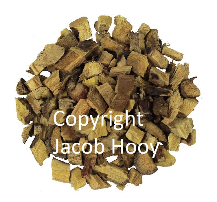 jacob hooy Zoethout gesneden