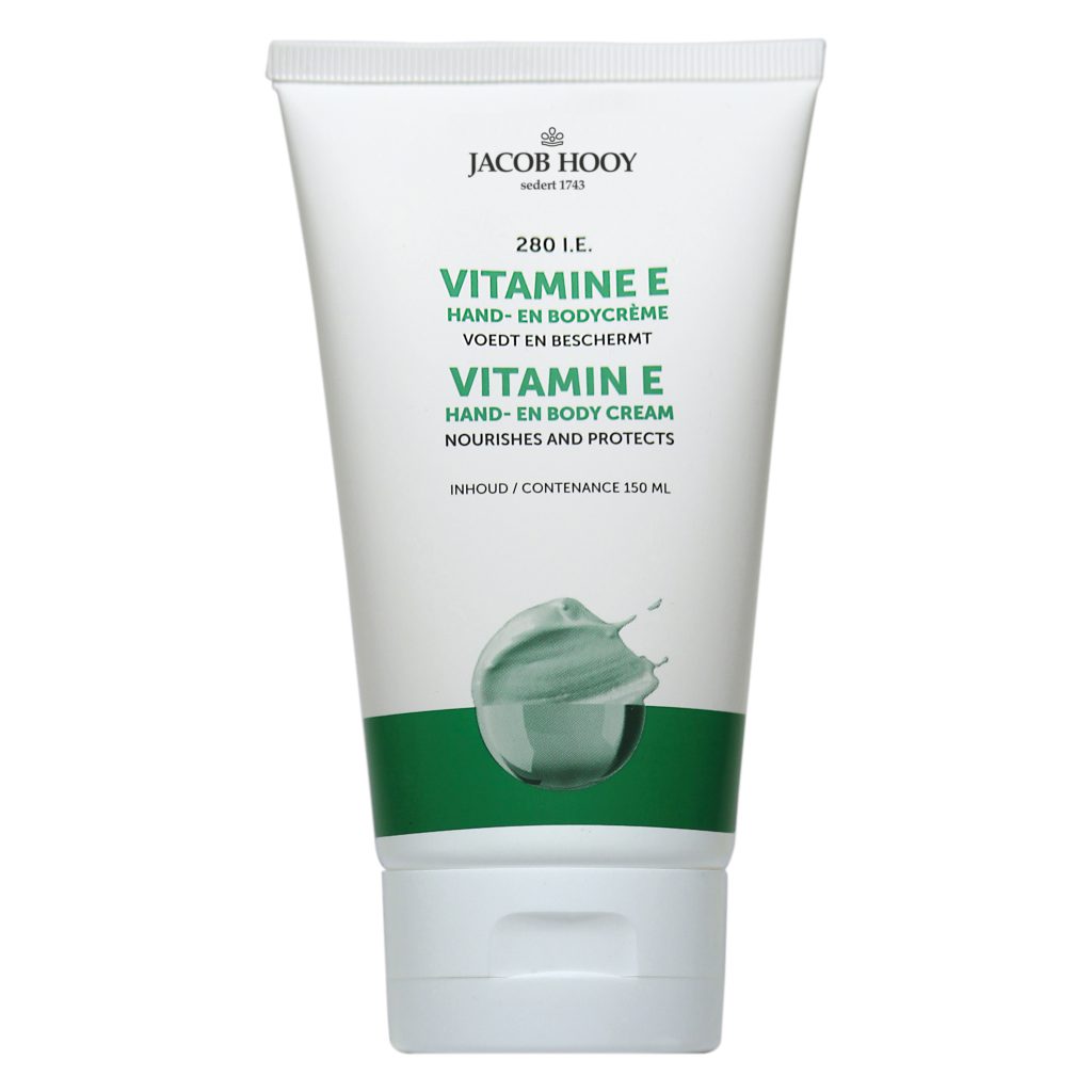jacob hooy Vitamine E hand- en bodycrème 280 I.E. 150 ml