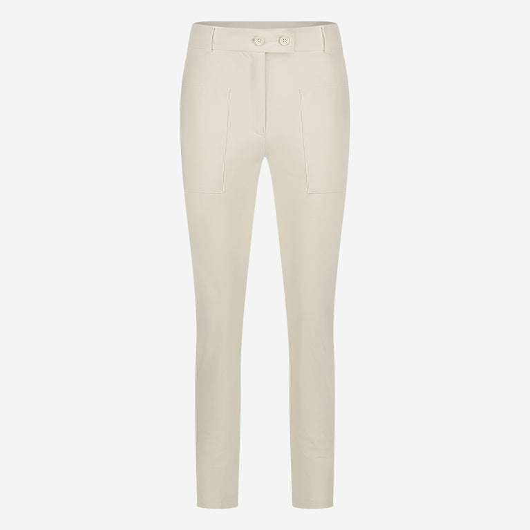 Jane Lushka Ber Strech Technical Jersey Pants Light Sand