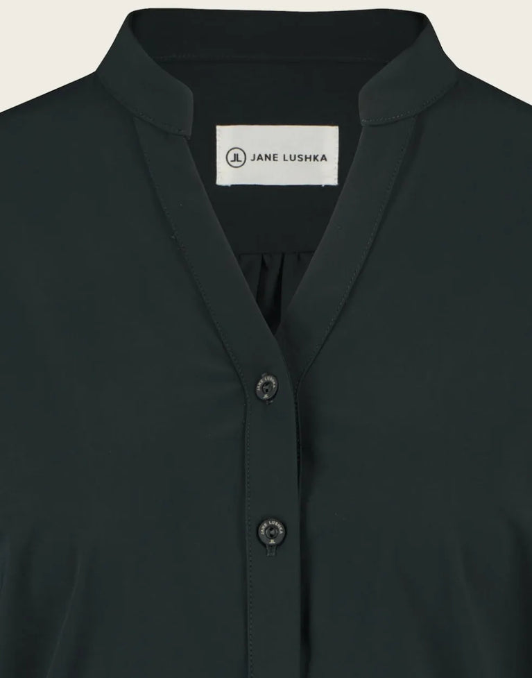 Jane Lushka Blouse Bella Technical Jersey Grigio Notte