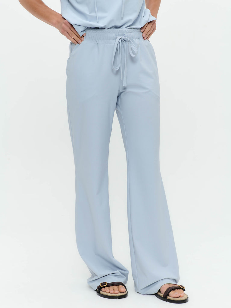 Jane Lushka Carola Structure Technical Jersey Pants Light Blue