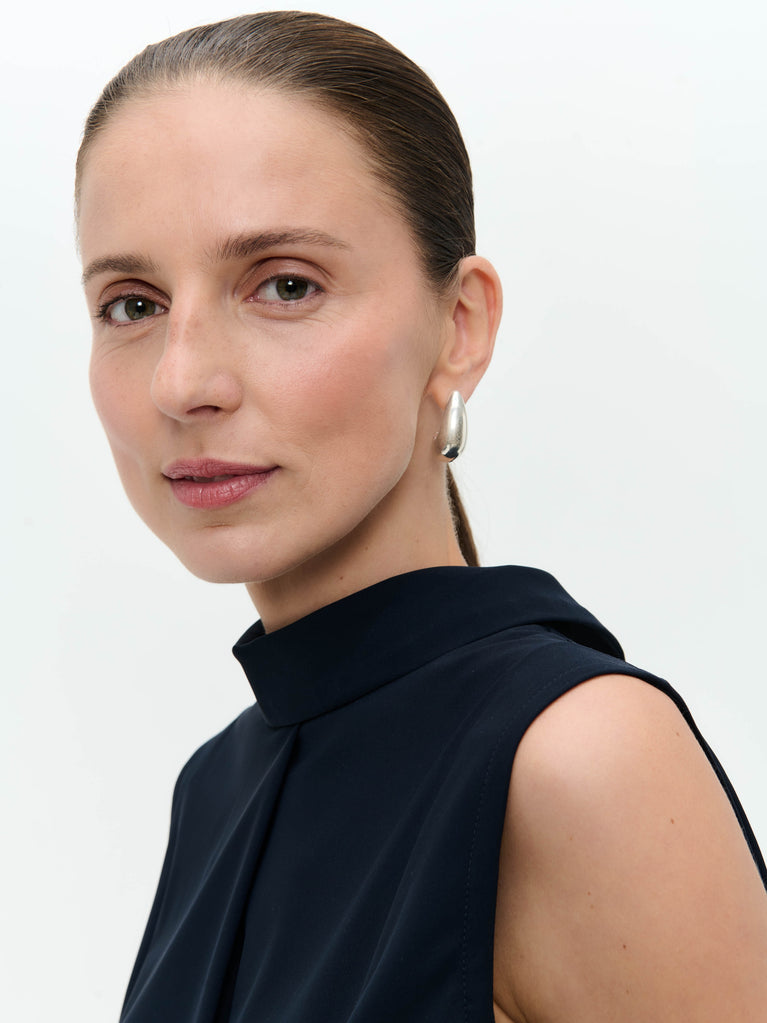 Jane Lushka Dolche Vitas WS Strech Tech Jersey Top Blue