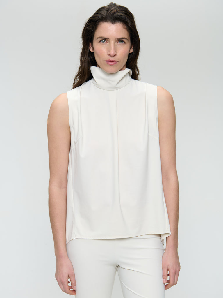 Jane Lushka Dolche Vitas WS Strech Tech Jersey Top Light Sand