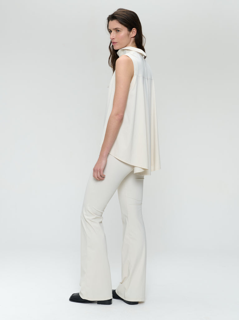 Jane Lushka Dolche Vitas WS Strech Tech Jersey Top Light Sand