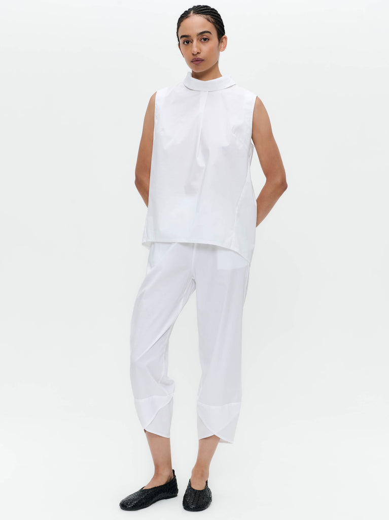 jane lushka Dolche Vitas WS strech tech jersey top White