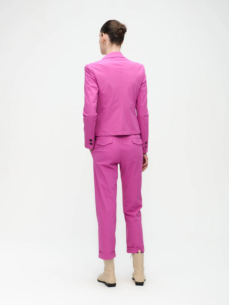 Jane Lushka Elvira Blazer Technical Jersey Orchidea