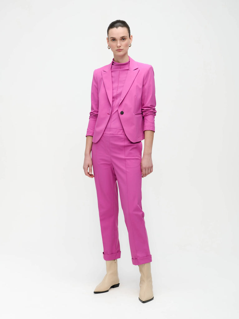 jane lushka Elvira Blazer Technical Jersey Orchidea