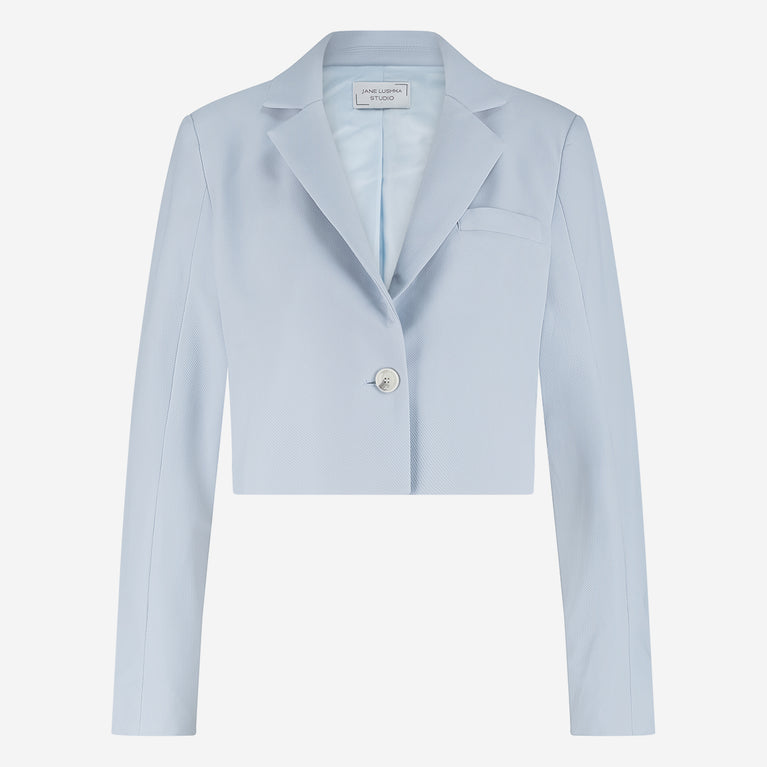 jane lushka Estele structure technical jersey blazer Light Blue