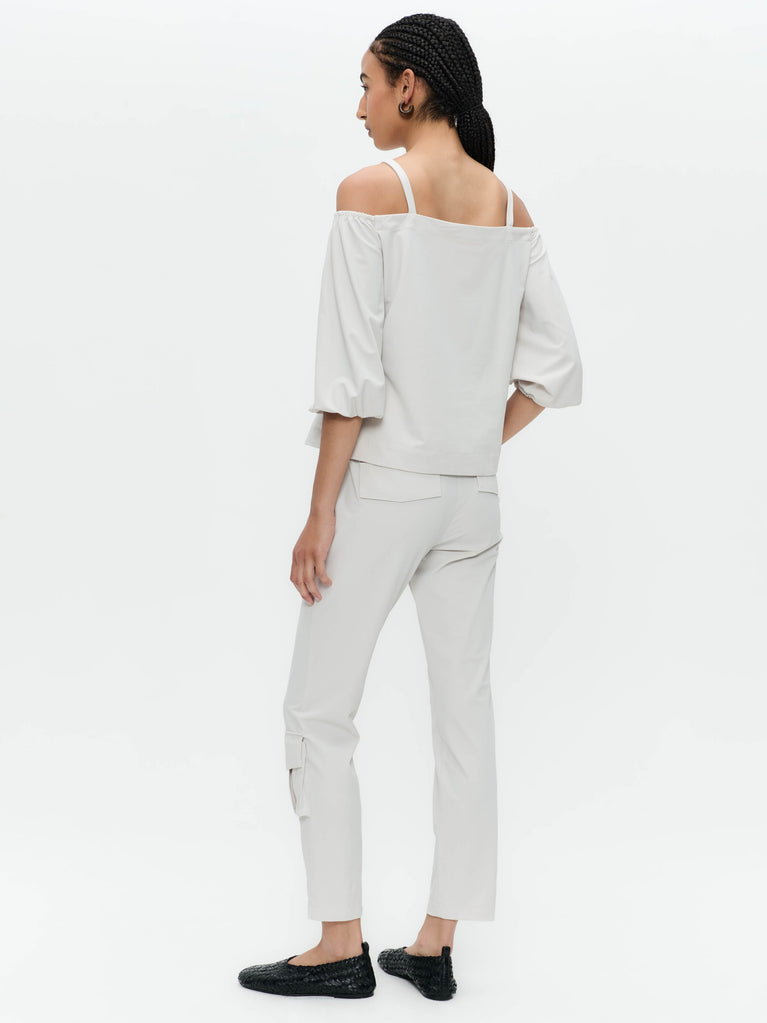 Jane Lushka FreyN Structure Technical Jersey Pants Sand