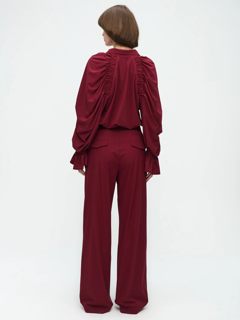 Jane Lushka Gabriel Pants Technical Jersey Amaranto