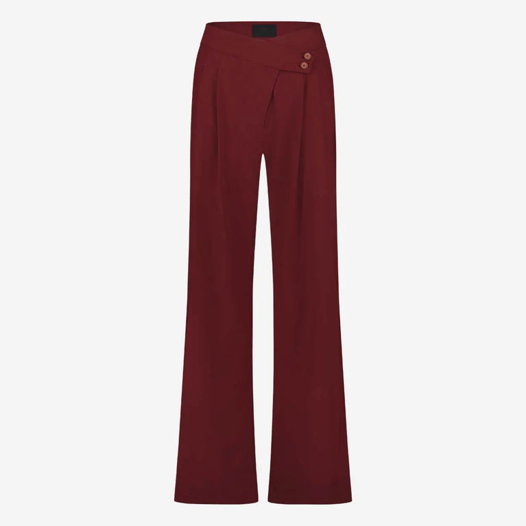 Jane Lushka Gabriel Pants Technical Jersey Amaranto