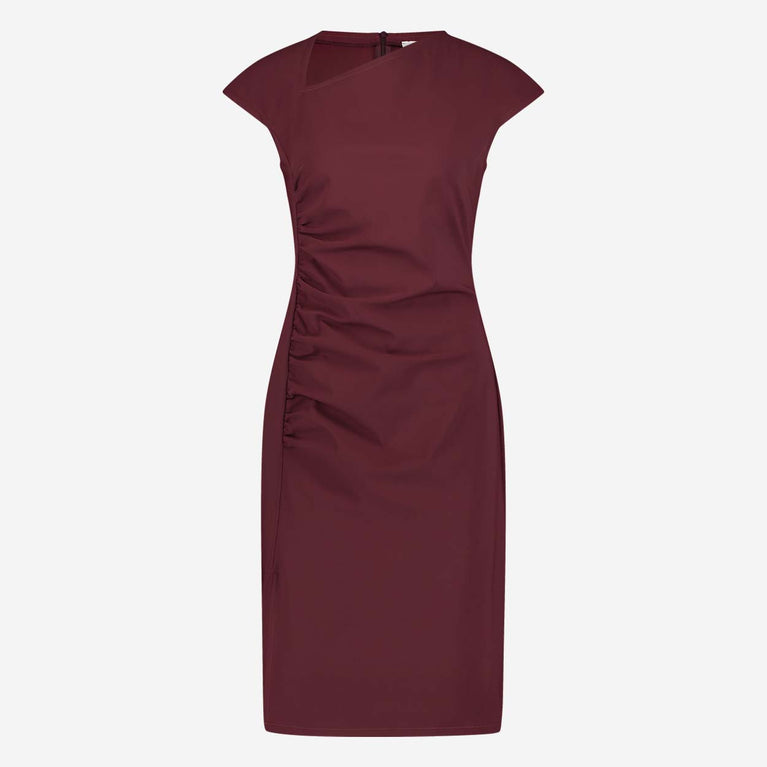 Jane Lushka Georgia Dress Technical Jersey Amaranto