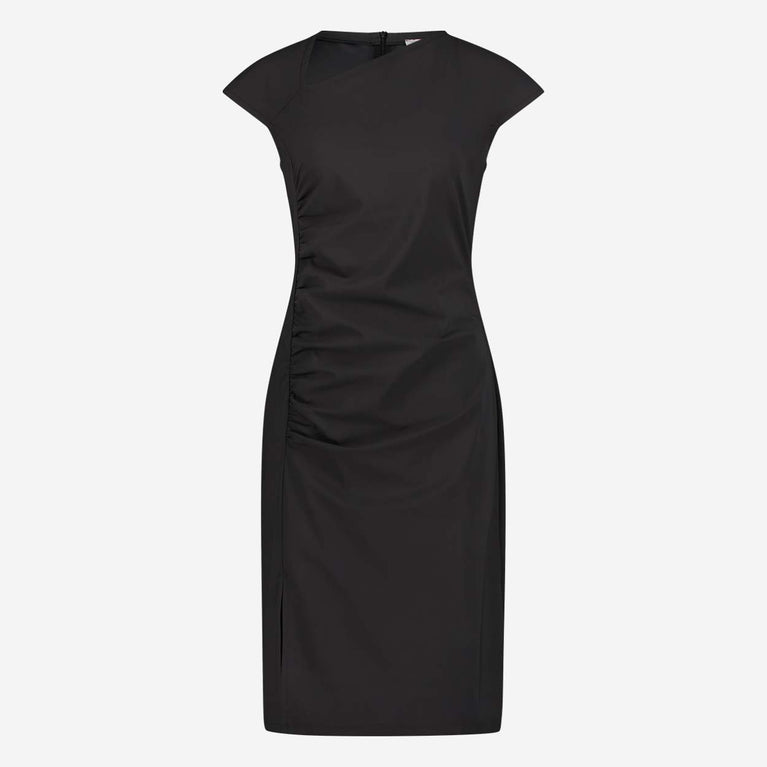 Jane Lushka Georgia Dress Technical Jersey Dark Grey