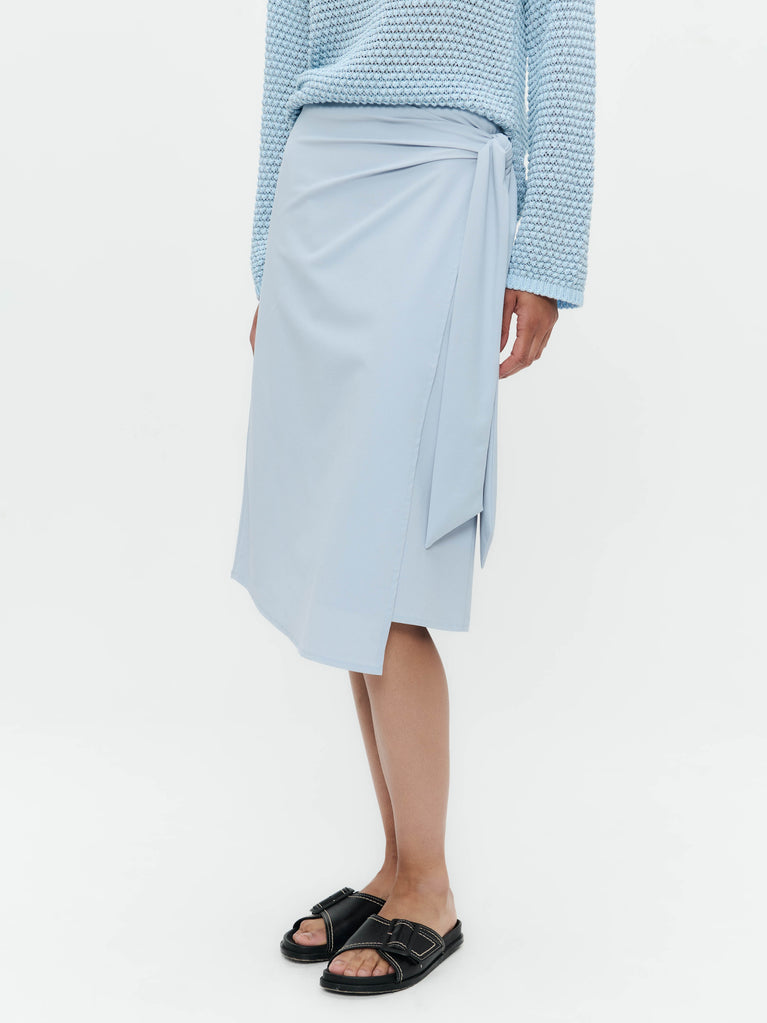Jane Lushka Ilona Skirt Technical Jersey Light Blue