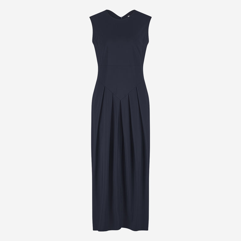 jane lushka Jacklin strech technical jersey dress Blue