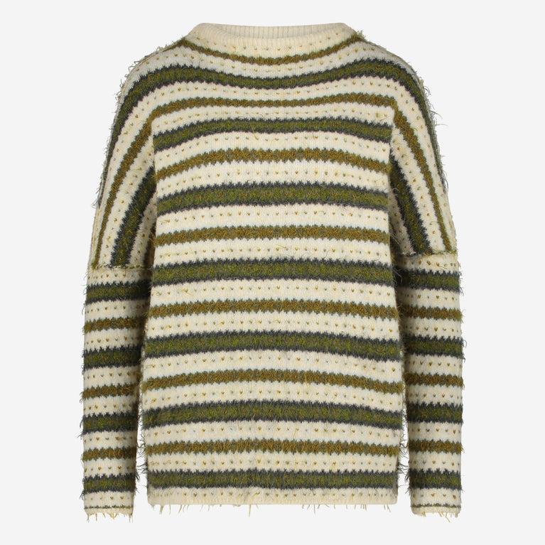 Jane Lushka Anys Pullover Multi Green