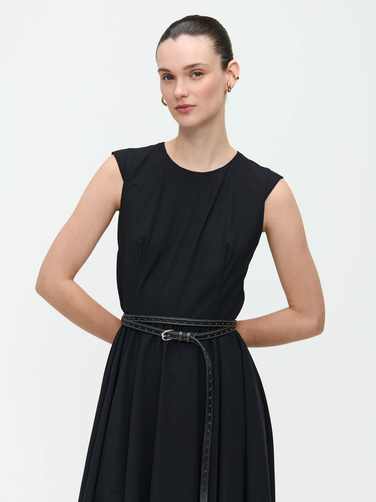 Jane Lushka Arna Dress Technical Jersey Black