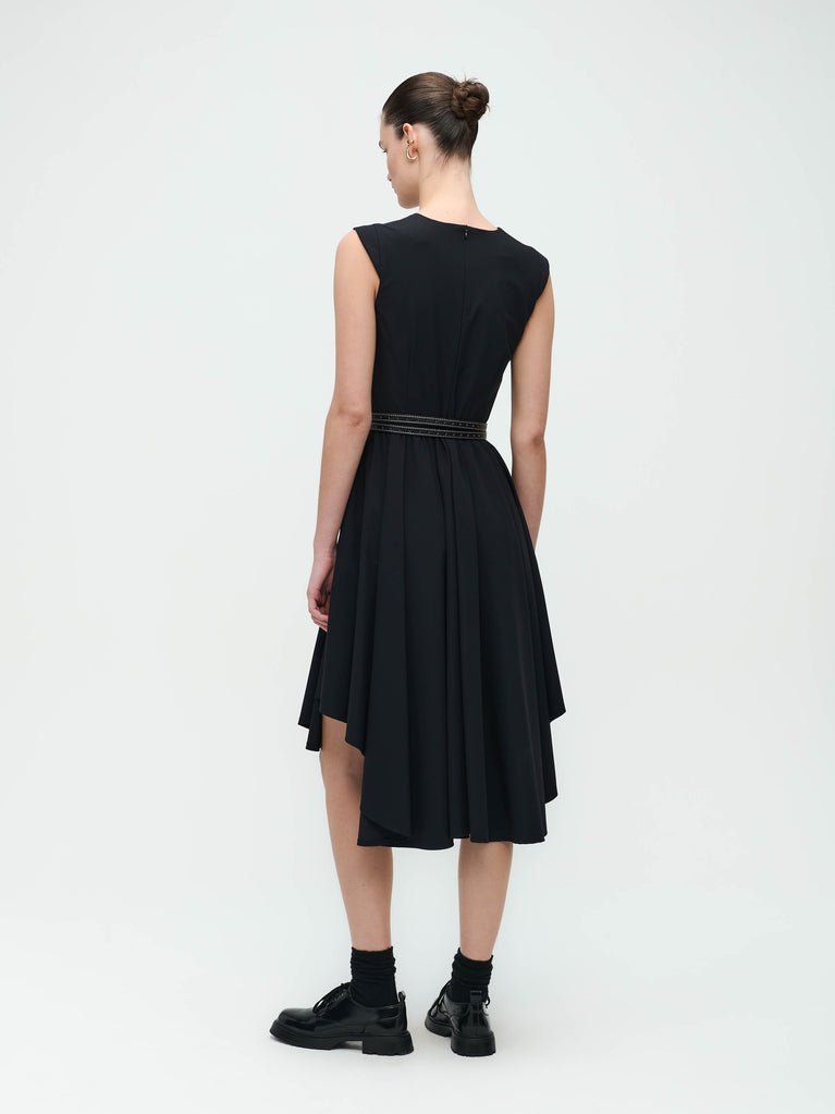 Jane Lushka Arna Dress Technical Jersey Black