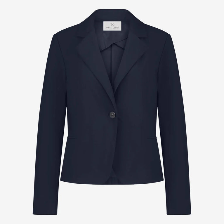 Jane Lushka Atina Blazer Technical Jersey Blue