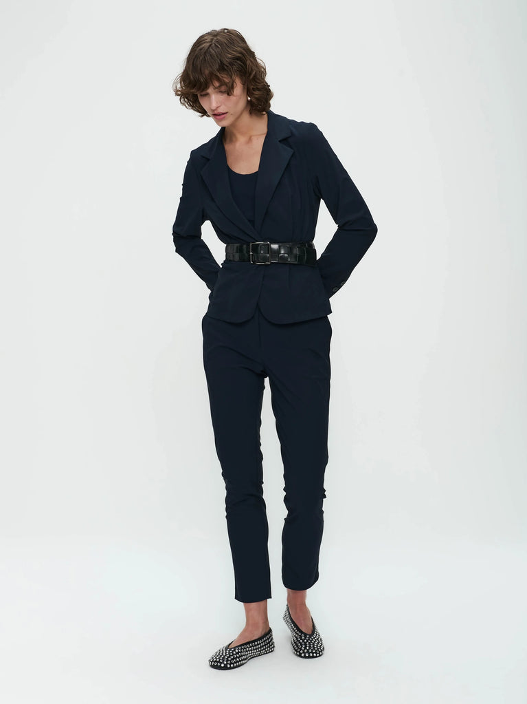 jane lushka Atina Blazer Technical Jersey Blue
