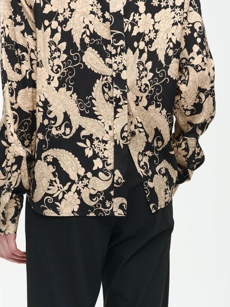 Jane Lushka Avine Blouse Black Beige