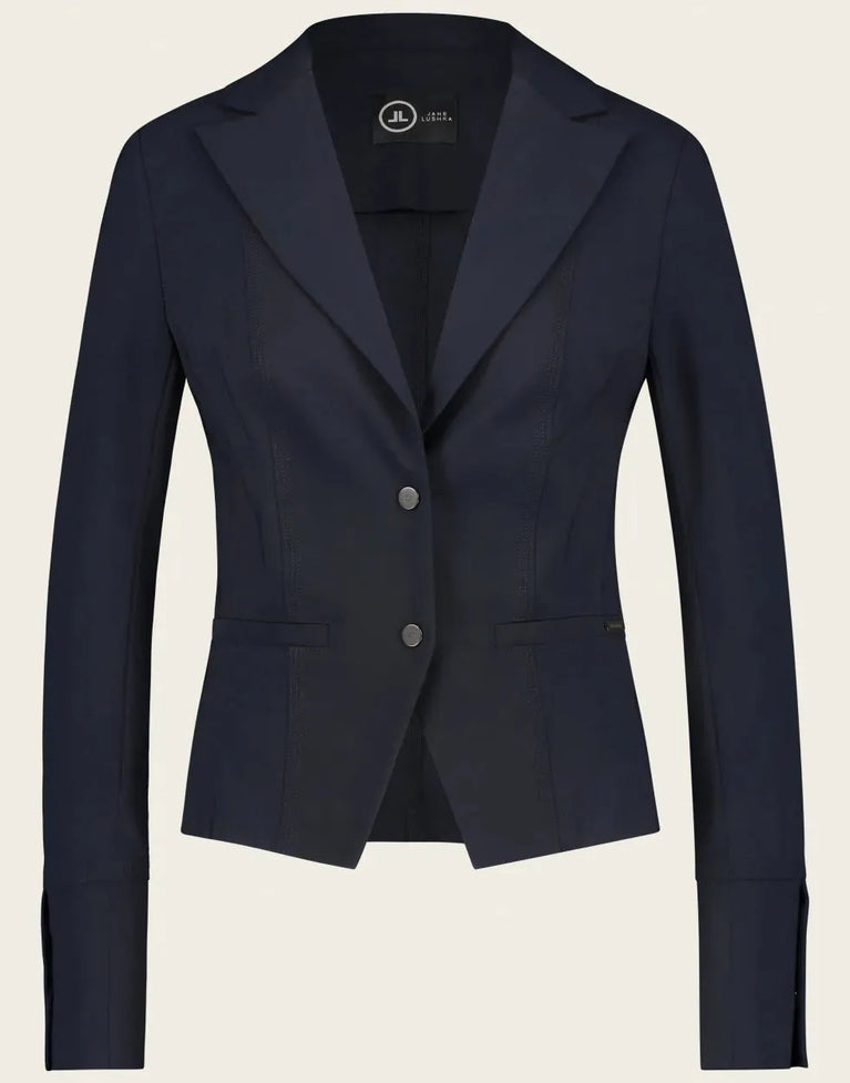 Jane Lushka Blazer Sofia Technical Jersey Blue