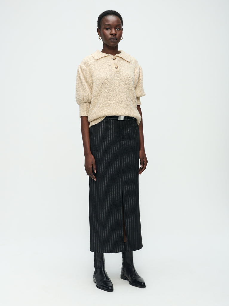 jane lushka Bliss Pullover Off White