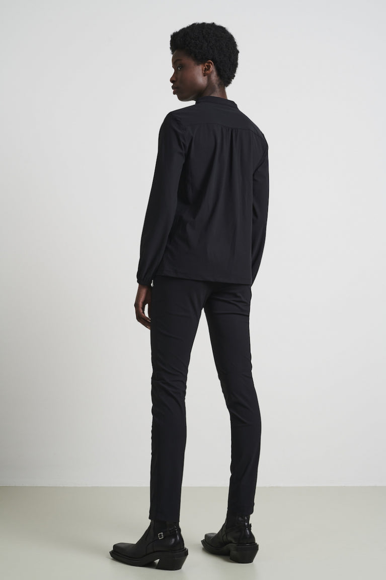 Jane Lushka Blouse Bella Technical Jersey Black