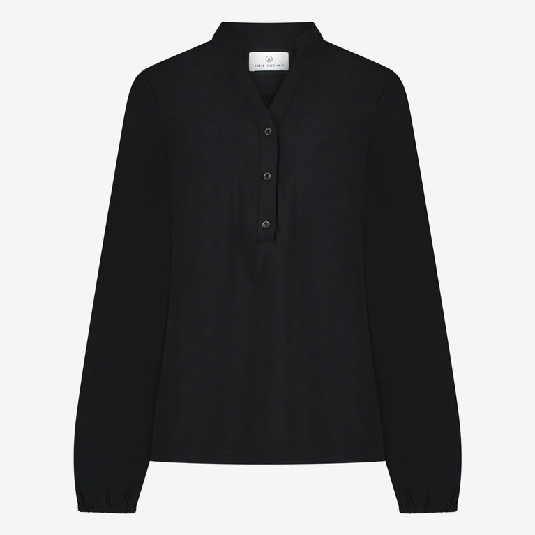 Jane Lushka Blouse Bella Technical Jersey Black