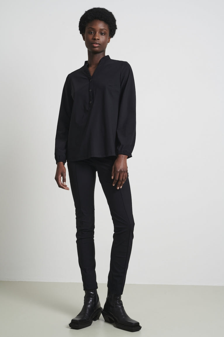 jane lushka Blouse Bella Technical Jersey Black