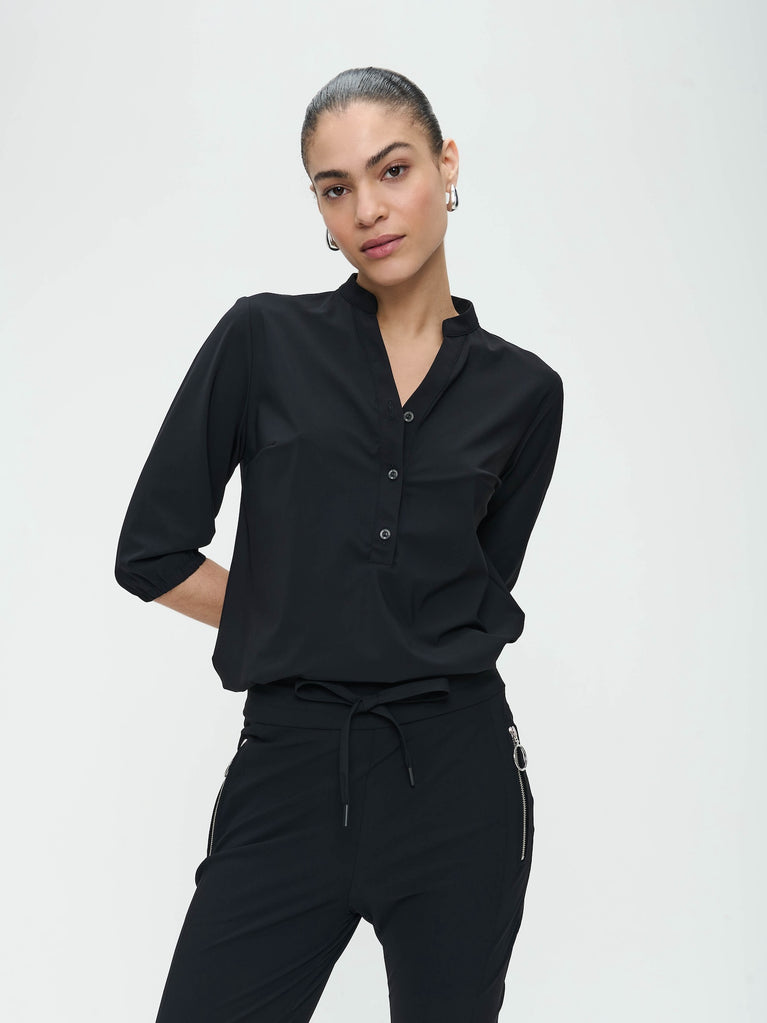 jane lushka Blouse Bella Technical Jersey Blue