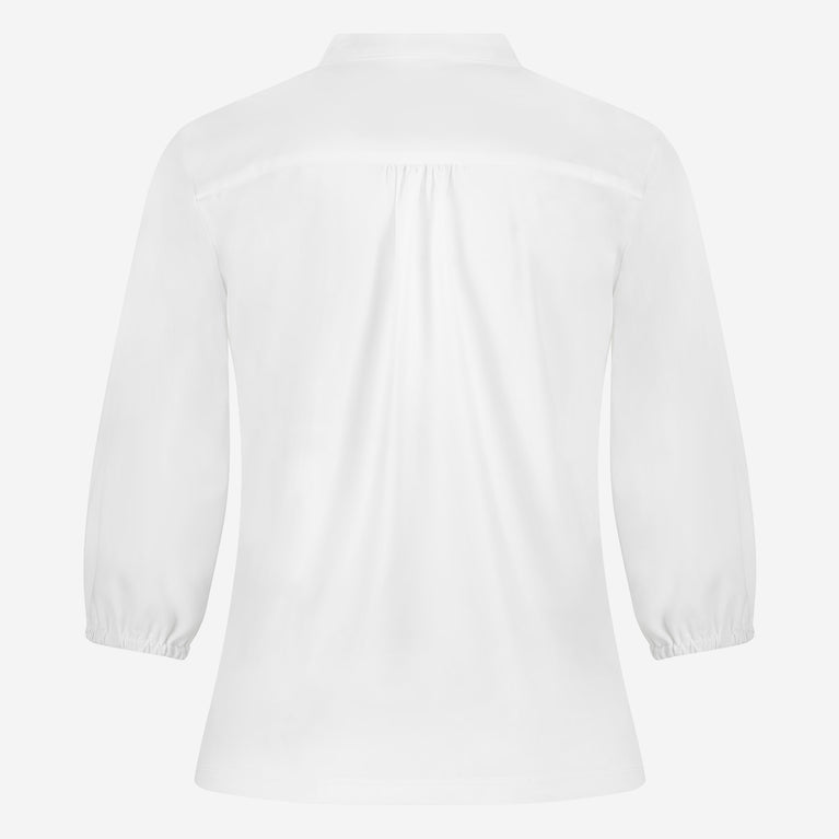 Jane Lushka Blouse Bella Technical Jersey White