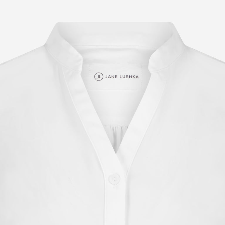 Jane Lushka Blouse Bella Technical Jersey White