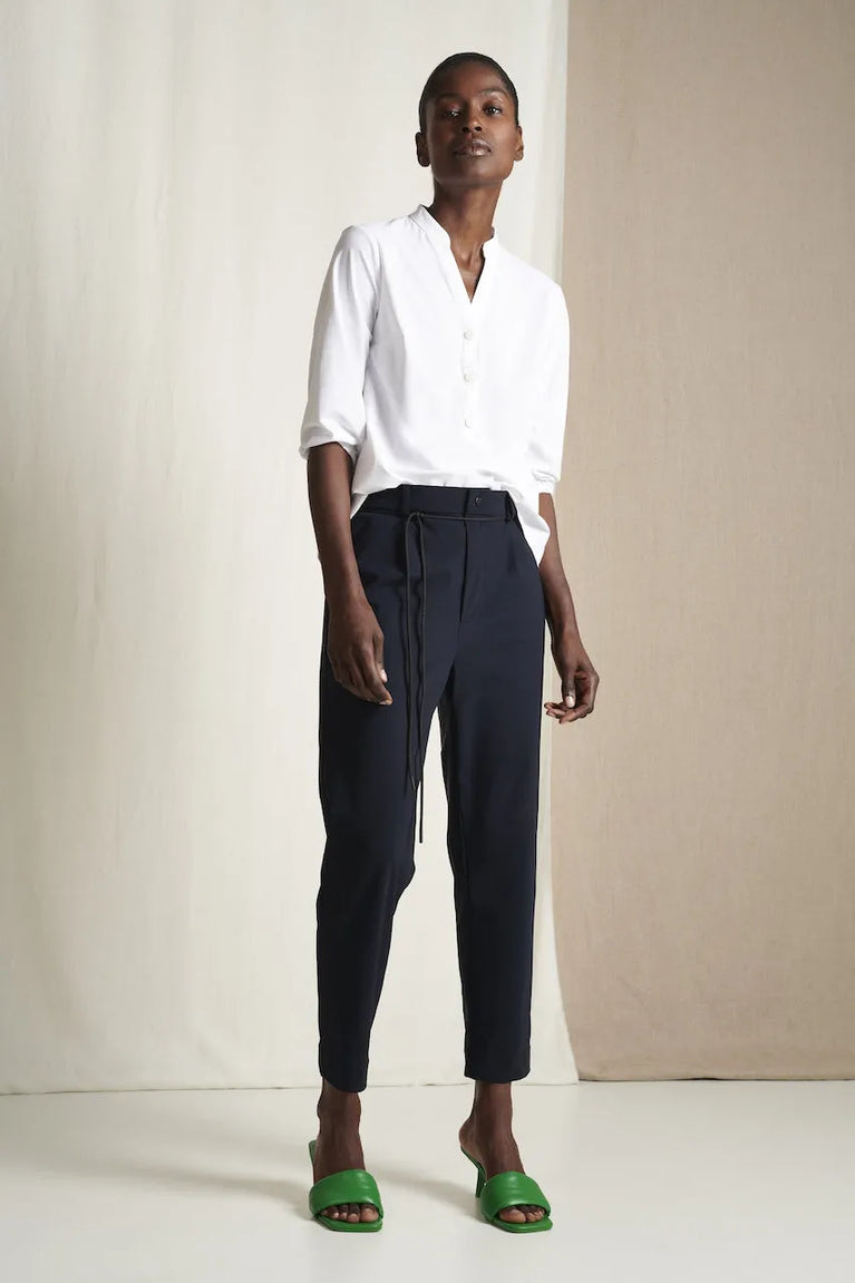 jane lushka Blouse Bella Technical Jersey White