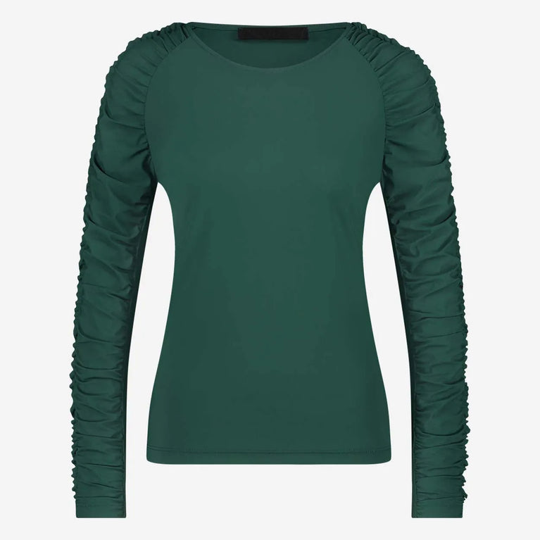 Jane Lushka Carlin Top Technical Jersey Green