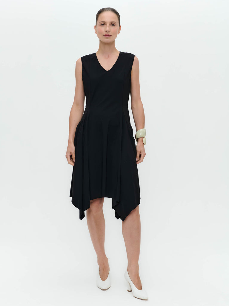 jane lushka Caro WS dress technical jersey Black