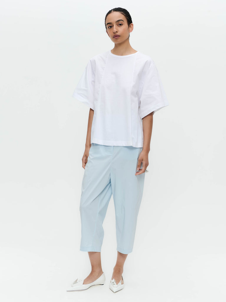 jane lushka Carry mix cotton top White