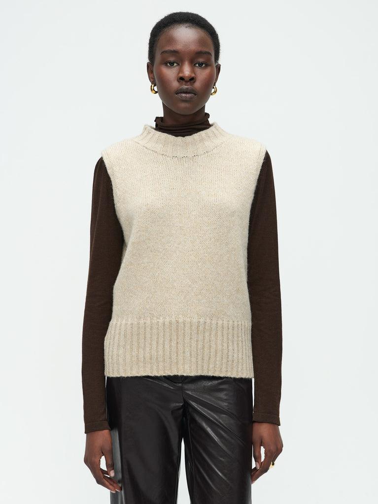Jane Lushka Ciolivio Pullover Beige