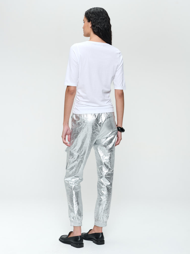 Jane Lushka Ciyve Cotton Elastene Top White