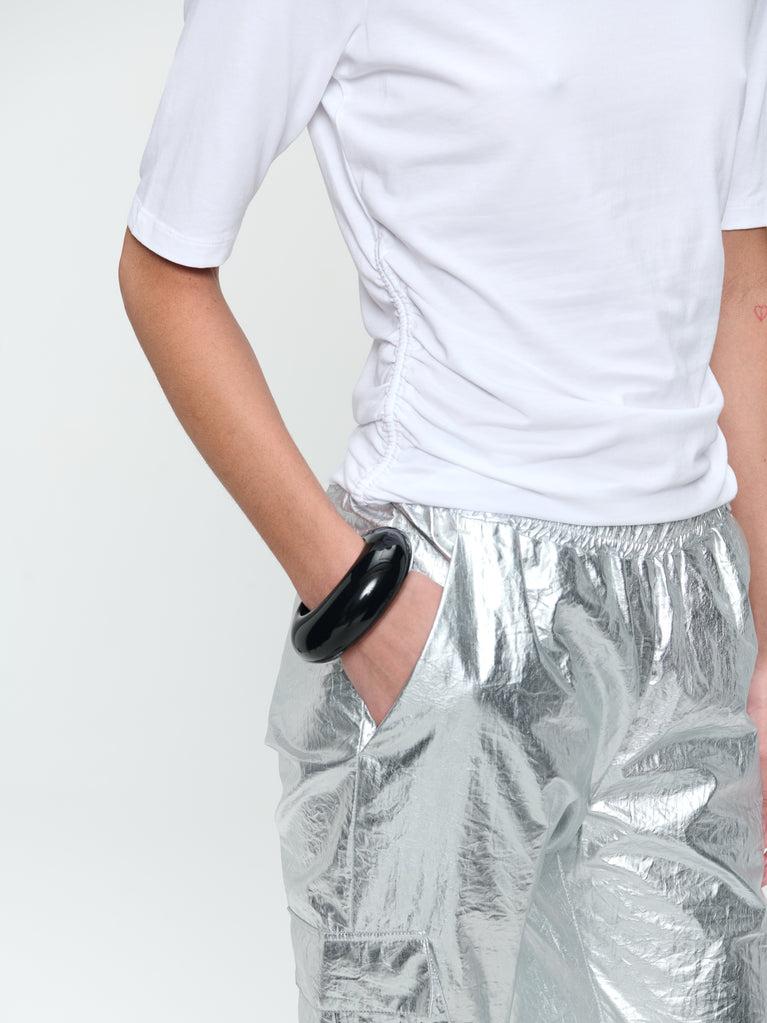 Jane Lushka Ciyve Cotton Elastene Top White