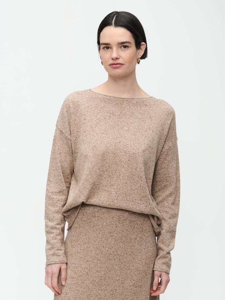 Jane Lushka Clay Winter Pullover Beige