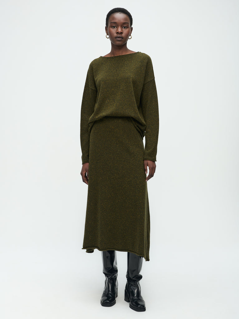 jane lushka Clay Winter Pullover Green