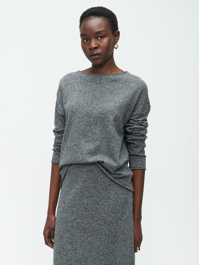 Jane Lushka Clay Winter Pullover Grey