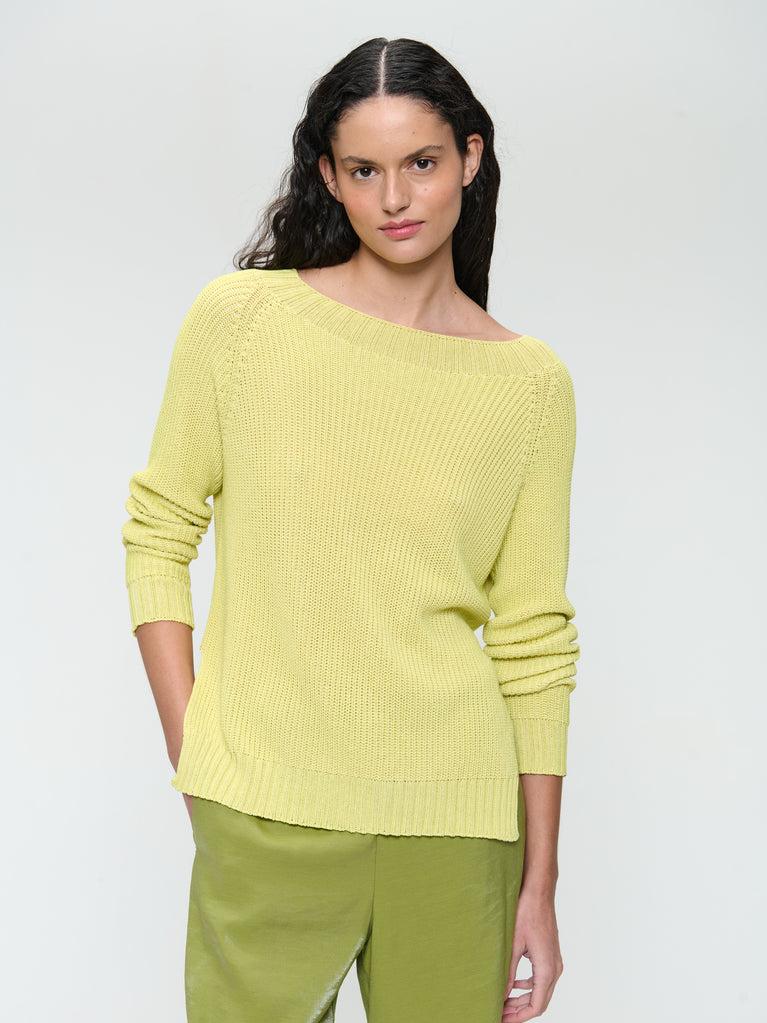 Jane Lushka Cotton Dayed Pullover EU 369 Lime